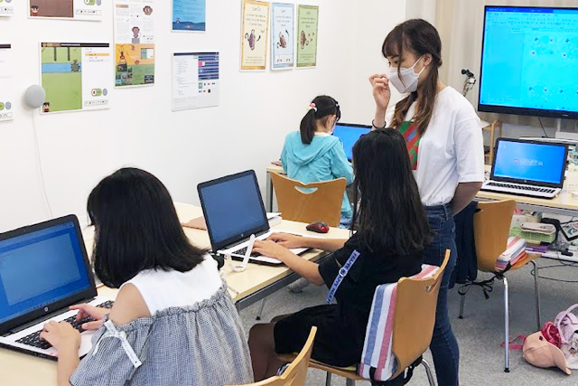女子生徒も多いです
