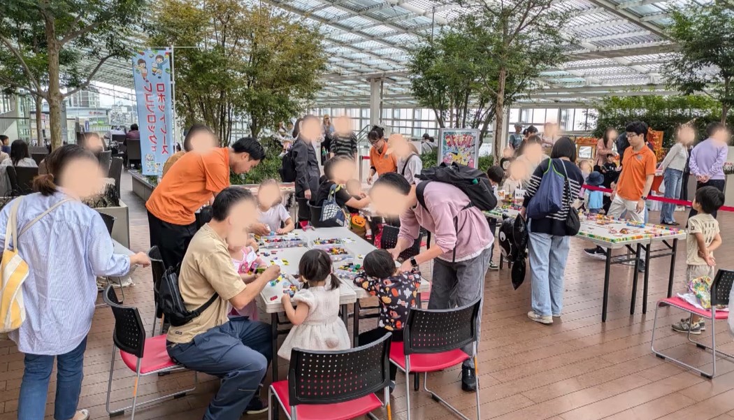 経堂コルティでハロウィンイベント開催！toioでお菓子ゲット、120名のお友達が参加してくれました！